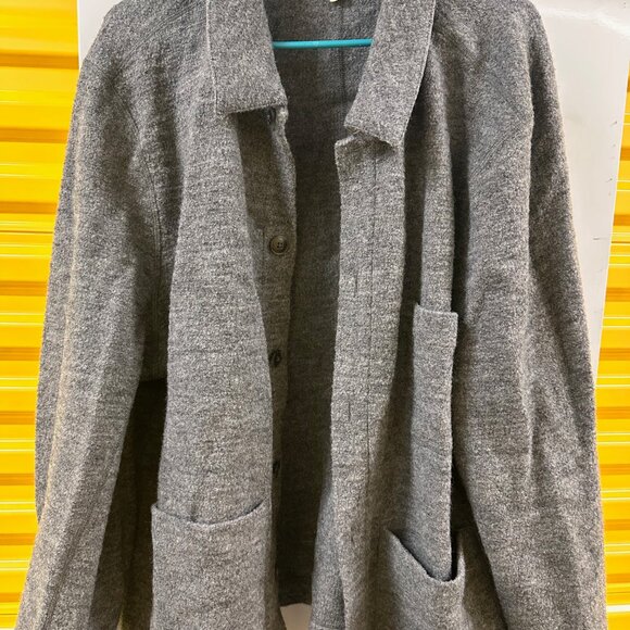 Madewell Boiled Wool Chore Coat - Picture 2 of 5
